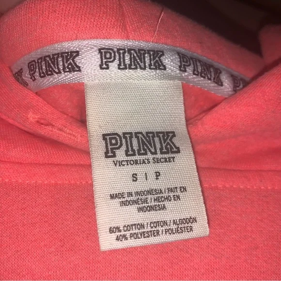 PINK sequined sweatshirt. - Picture 3 of 5